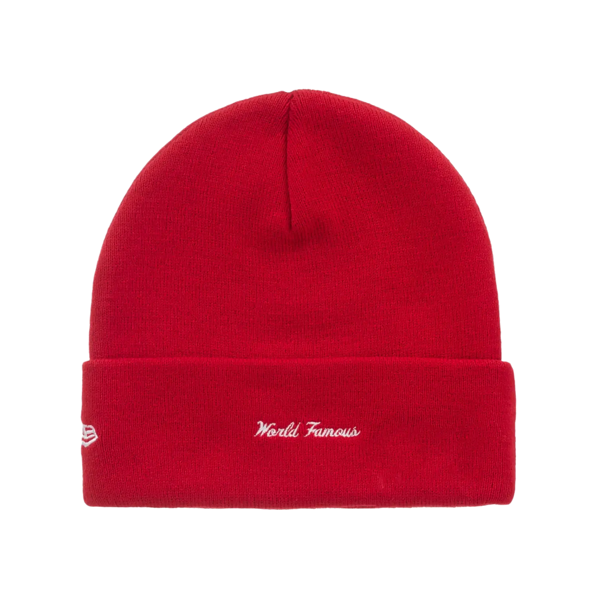 Supreme New Era Action Beanie Red