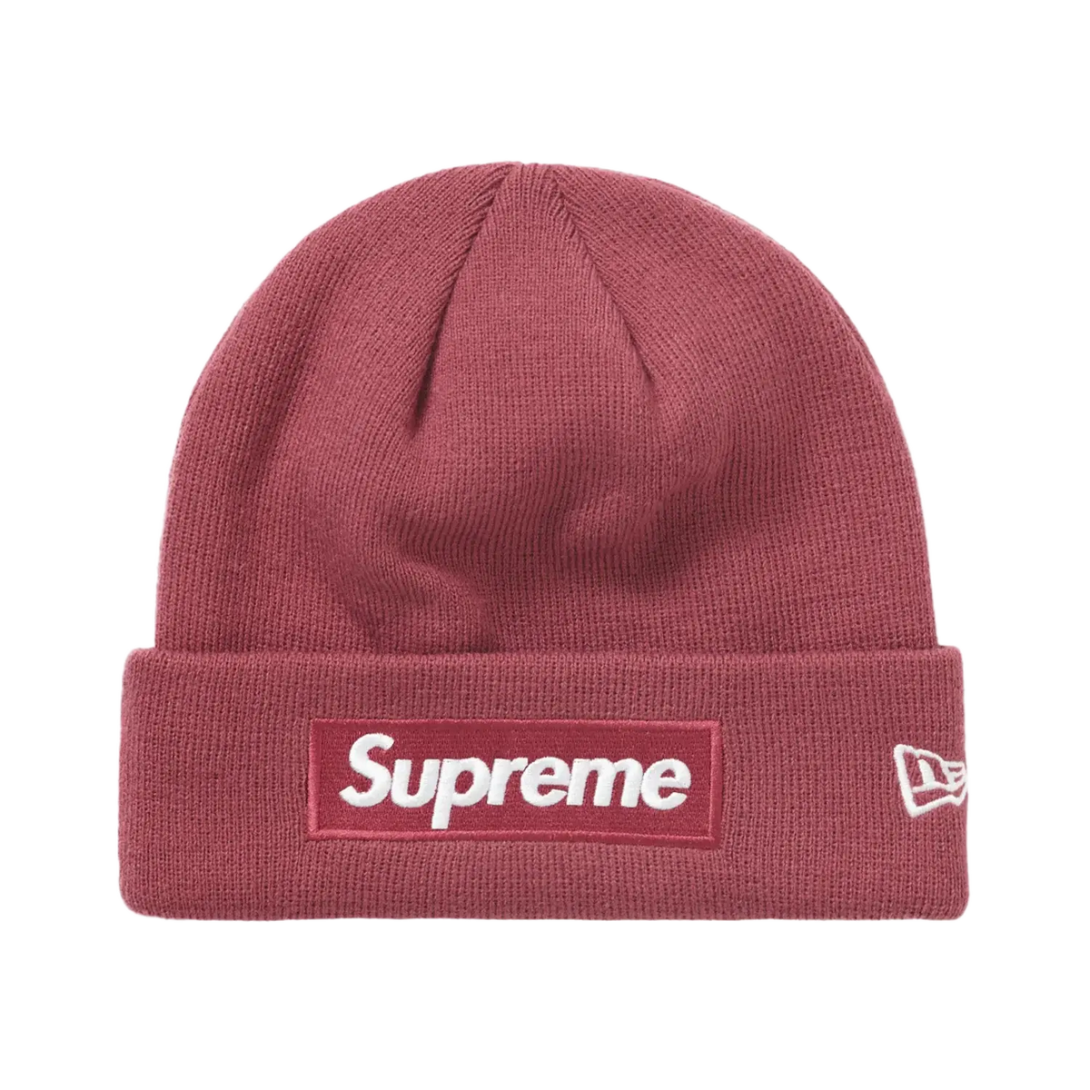 Supreme New Era Box Logo Beanie (FW21) Plum